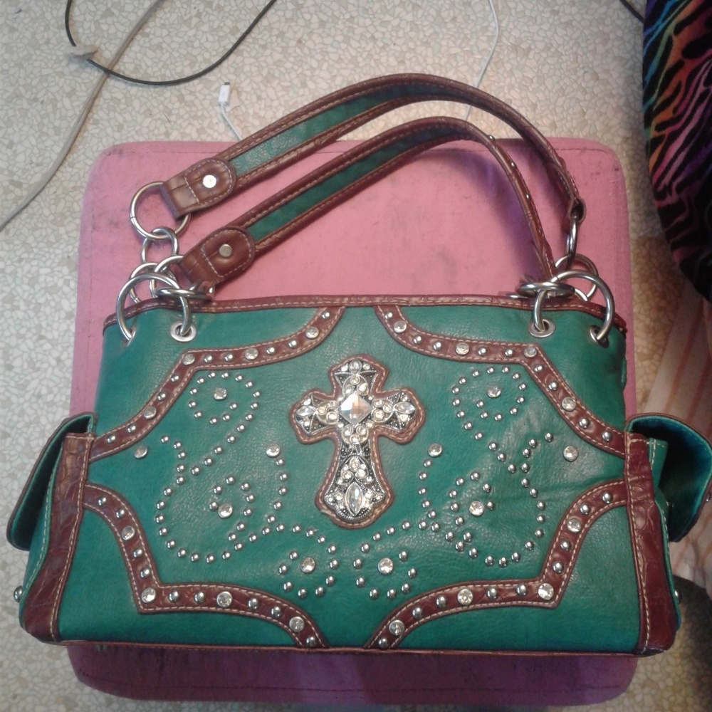 Bling cowgirl purse